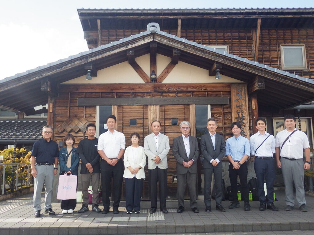 つくばね森林組合来所