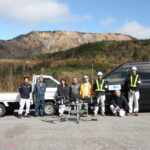 大型ドローンの実証実験