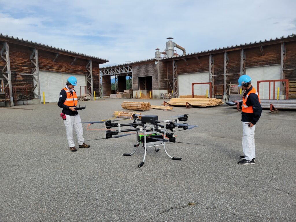 大型ドローン(㈱ODC社製)