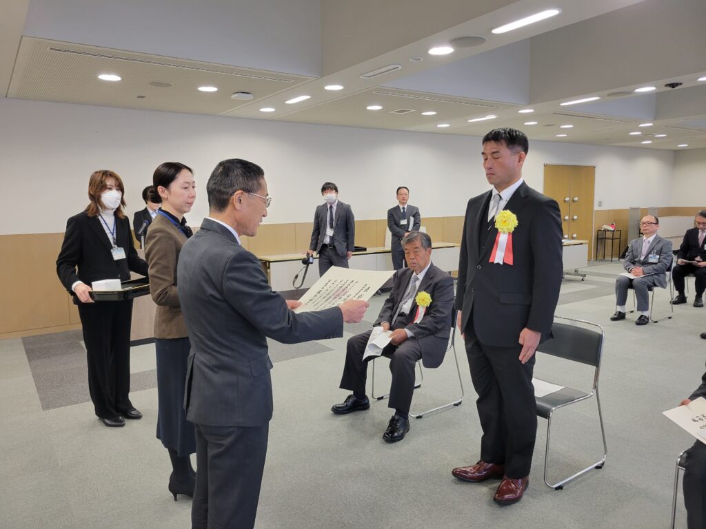 富山市優良農林漁業者表彰式