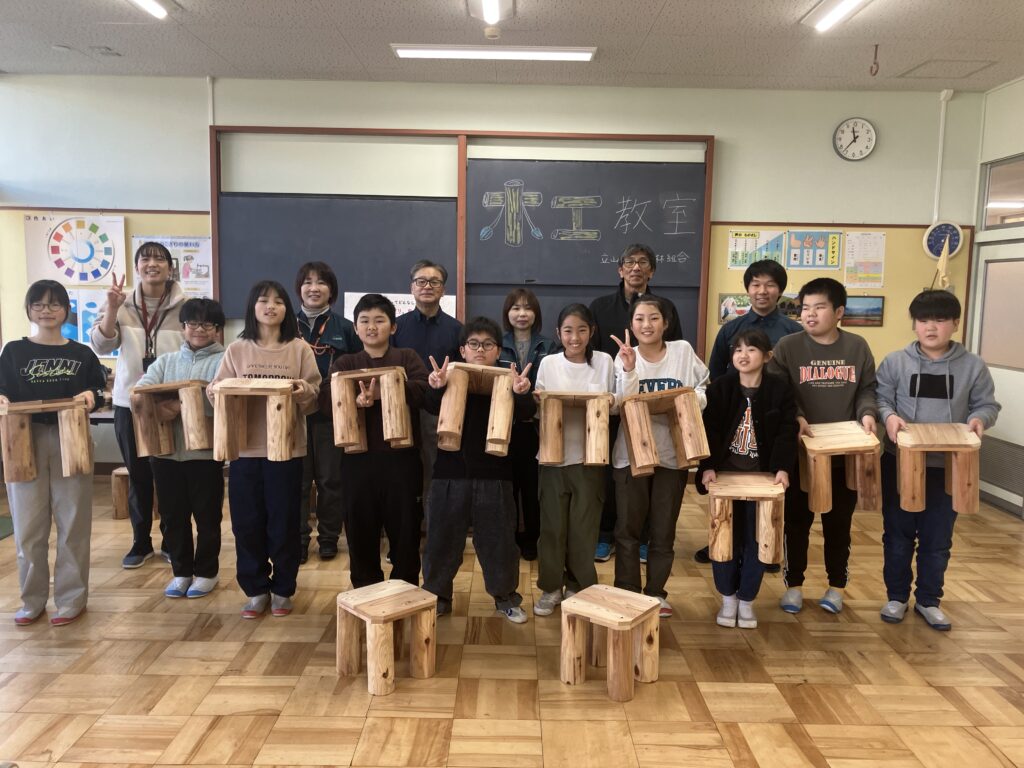 釜ヶ淵小学校木工教室