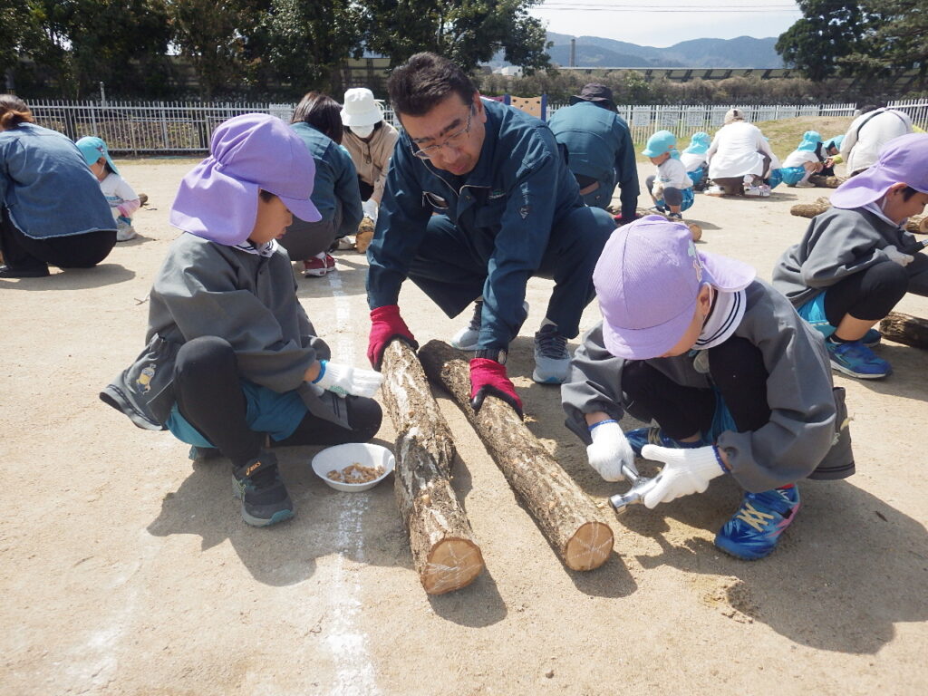 しいたけ栽培体験教室