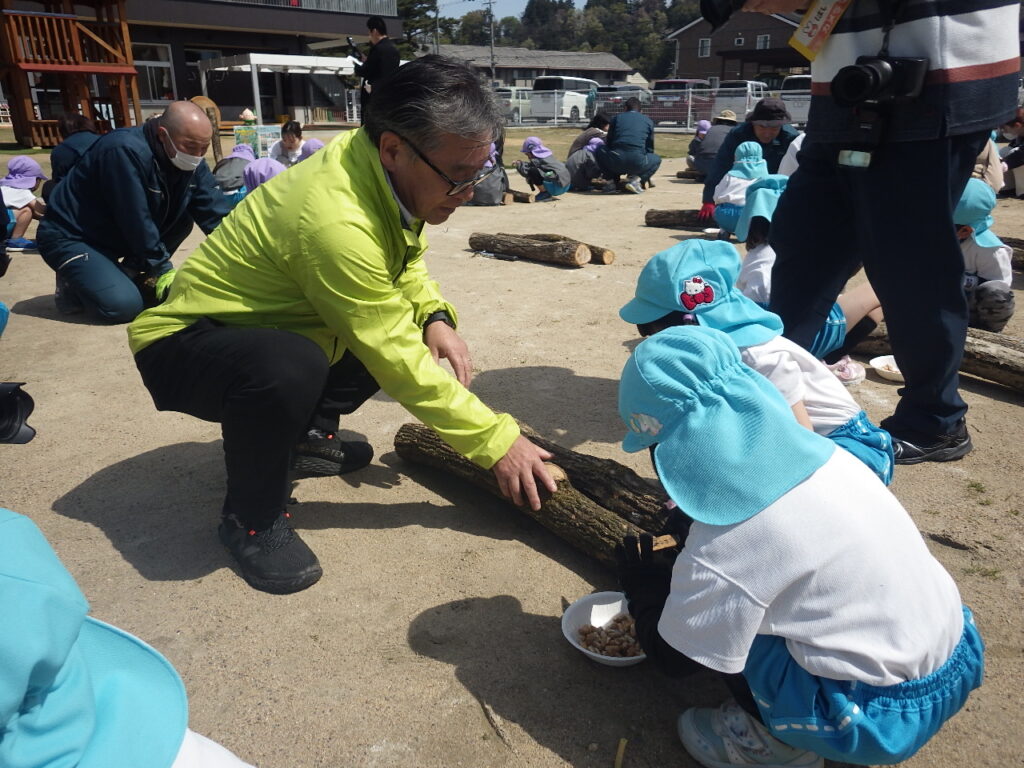しいたけ栽培体験教室