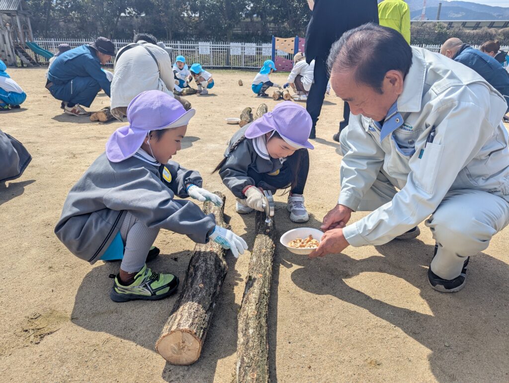 しいたけ栽培体験教室
